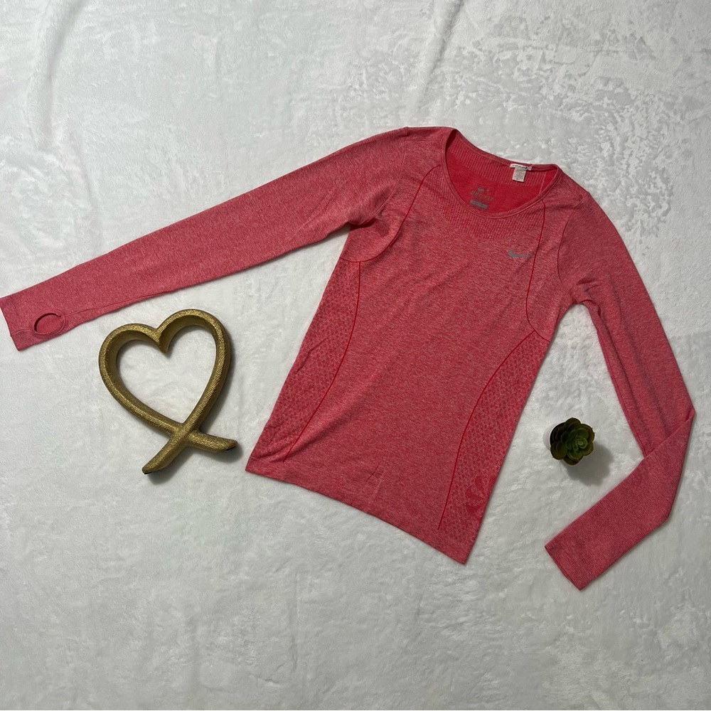 Nike Women's Crimson Long Sleeve Tee